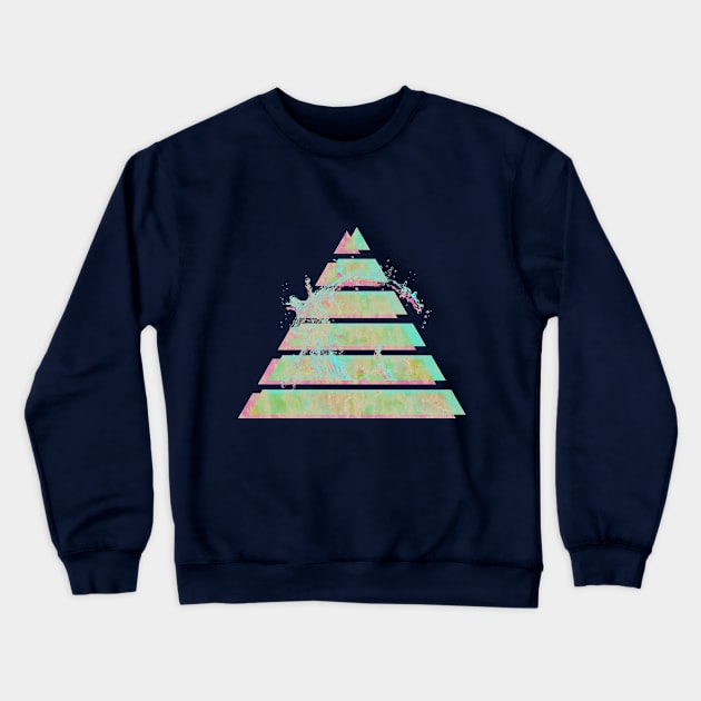 Pyramid Crewneck Sweatshirt by Alheak